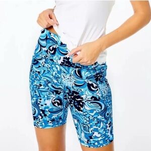 LILLY PULITZER Luxletic 8” Biker Shorts